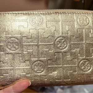 Fashion Metallic Gold Wallet